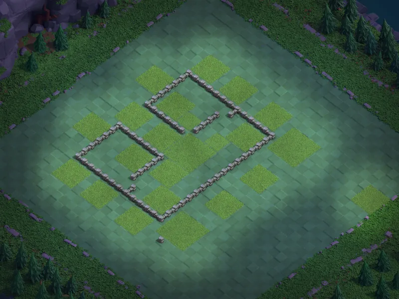 Builder Hall 4 Base wall view