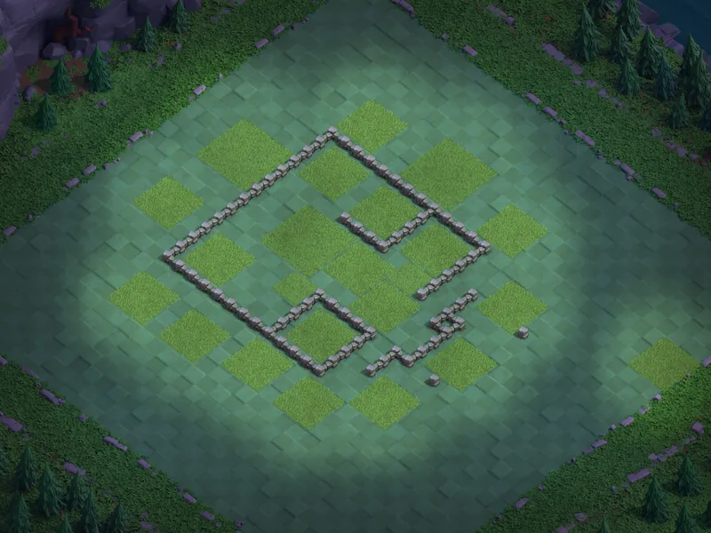 Builder Hall 4 Base wall view