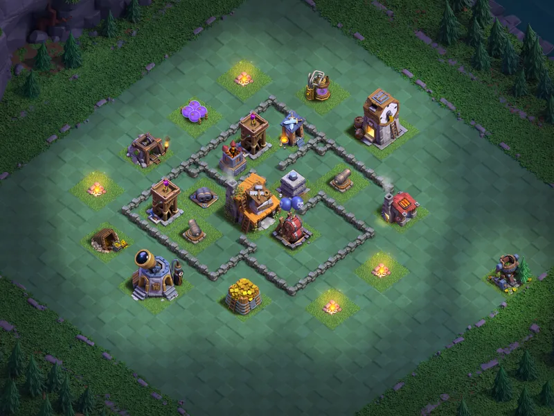 Builder Hall 4 Base