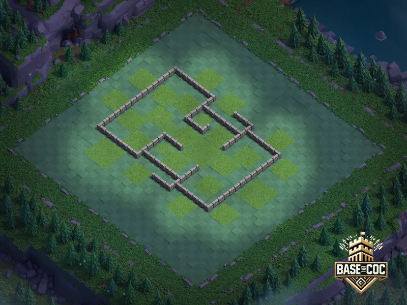 Tri-Box Fortress wall view
