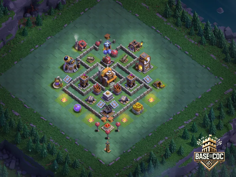 Unbreakable Fortress trap view