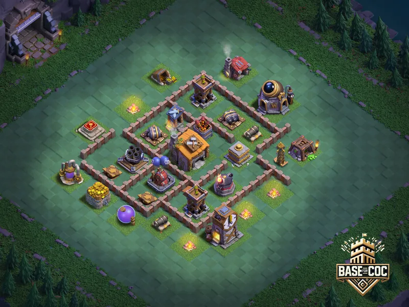 Crazy Labyrinth trap view