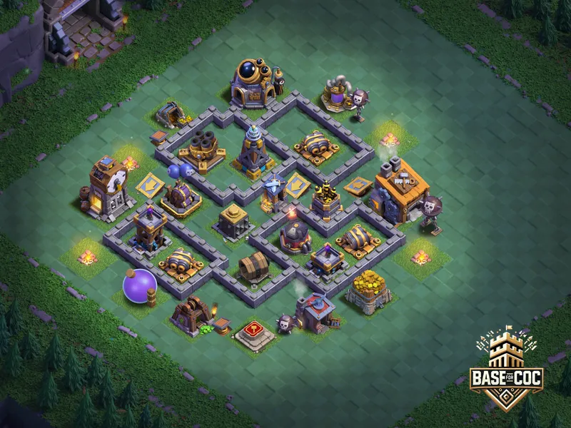 Crusher Corridor trap view