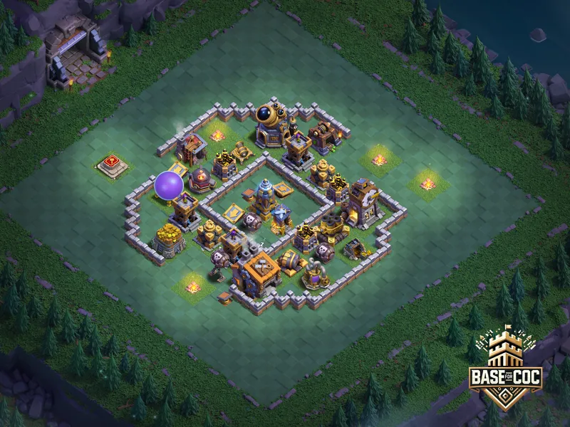 Core Trap Island trap view