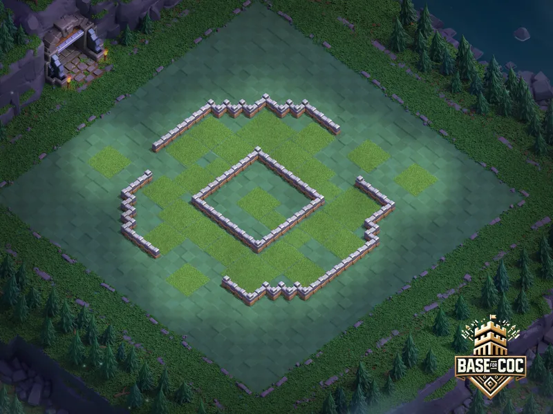 Core Trap Island wall view