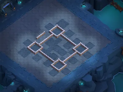 Stone Labyrinth  wall view