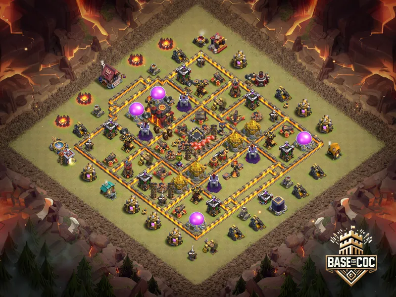 Boxed Inferno Control trap view