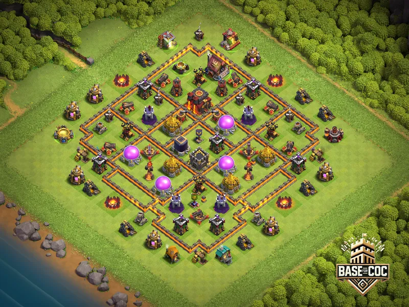 Ultimate TH10 Base Layouts 2025!