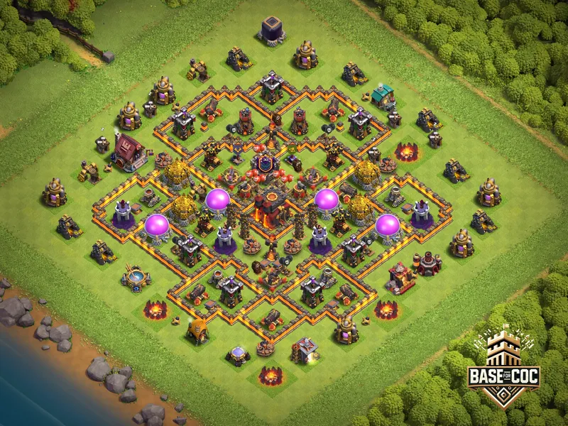 Diamond Crown trap view