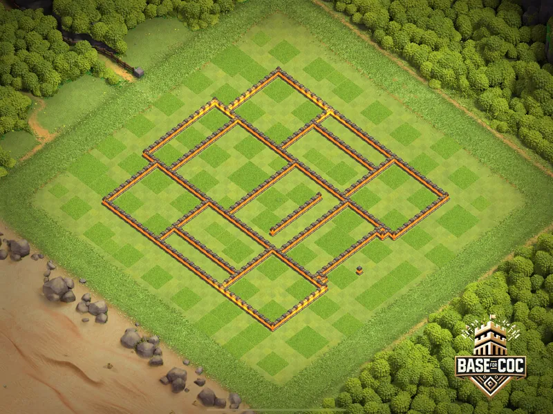 Anti-Hybrid Fortress wall view