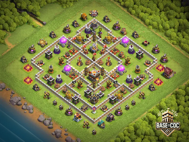 Unbreakable Bastion trap view