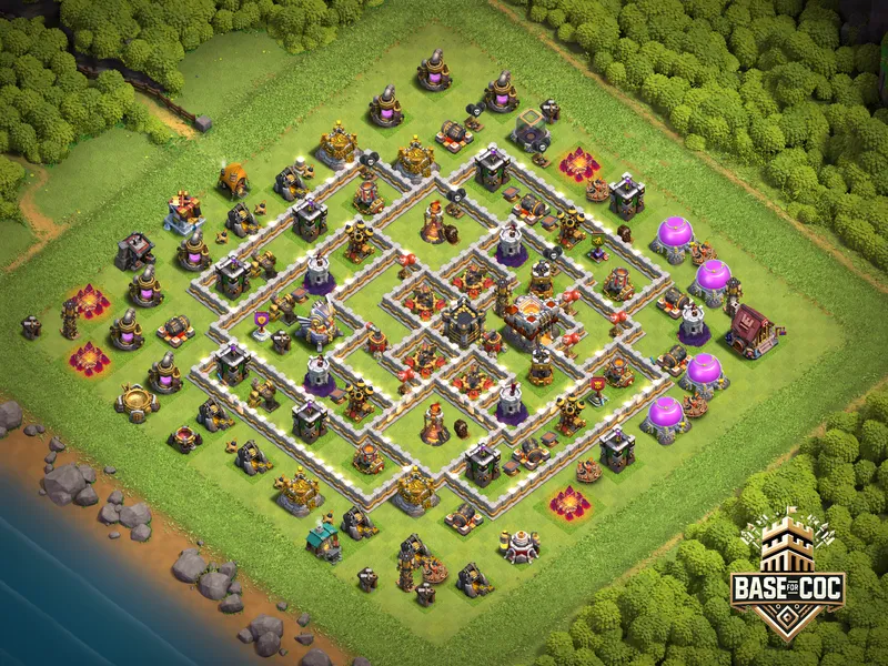 Skyfall Stronghold trap view