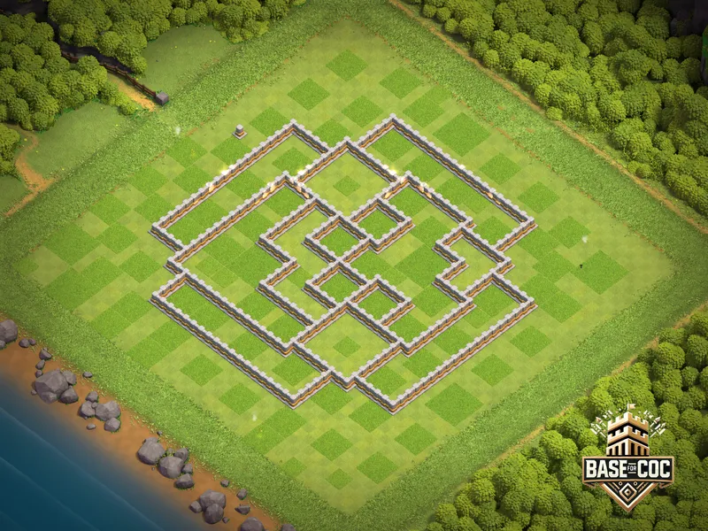 Skyfall Stronghold wall view