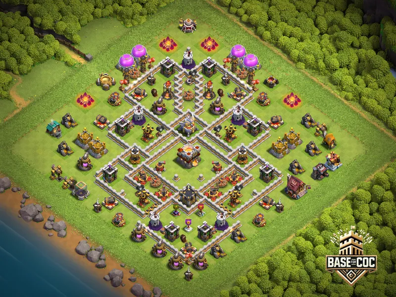 Inferno's Gauntlet trap view