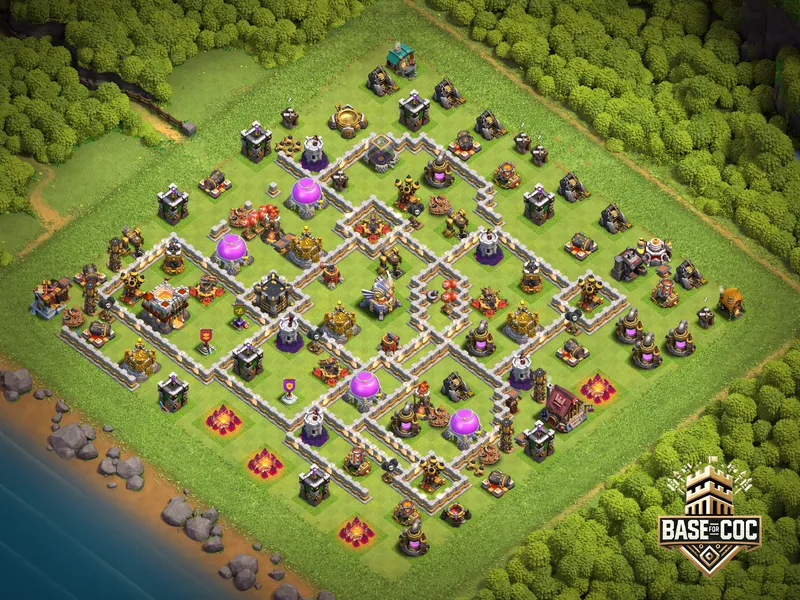 Eagle's Wrath Maze trap view