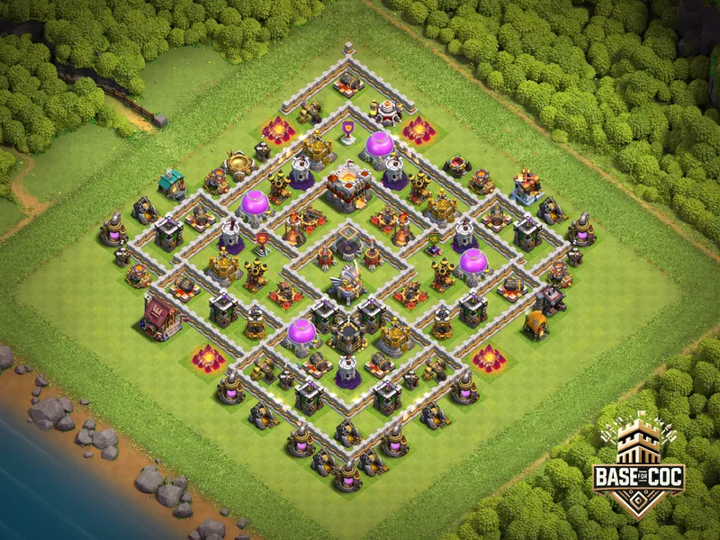 Golden Cave trap view