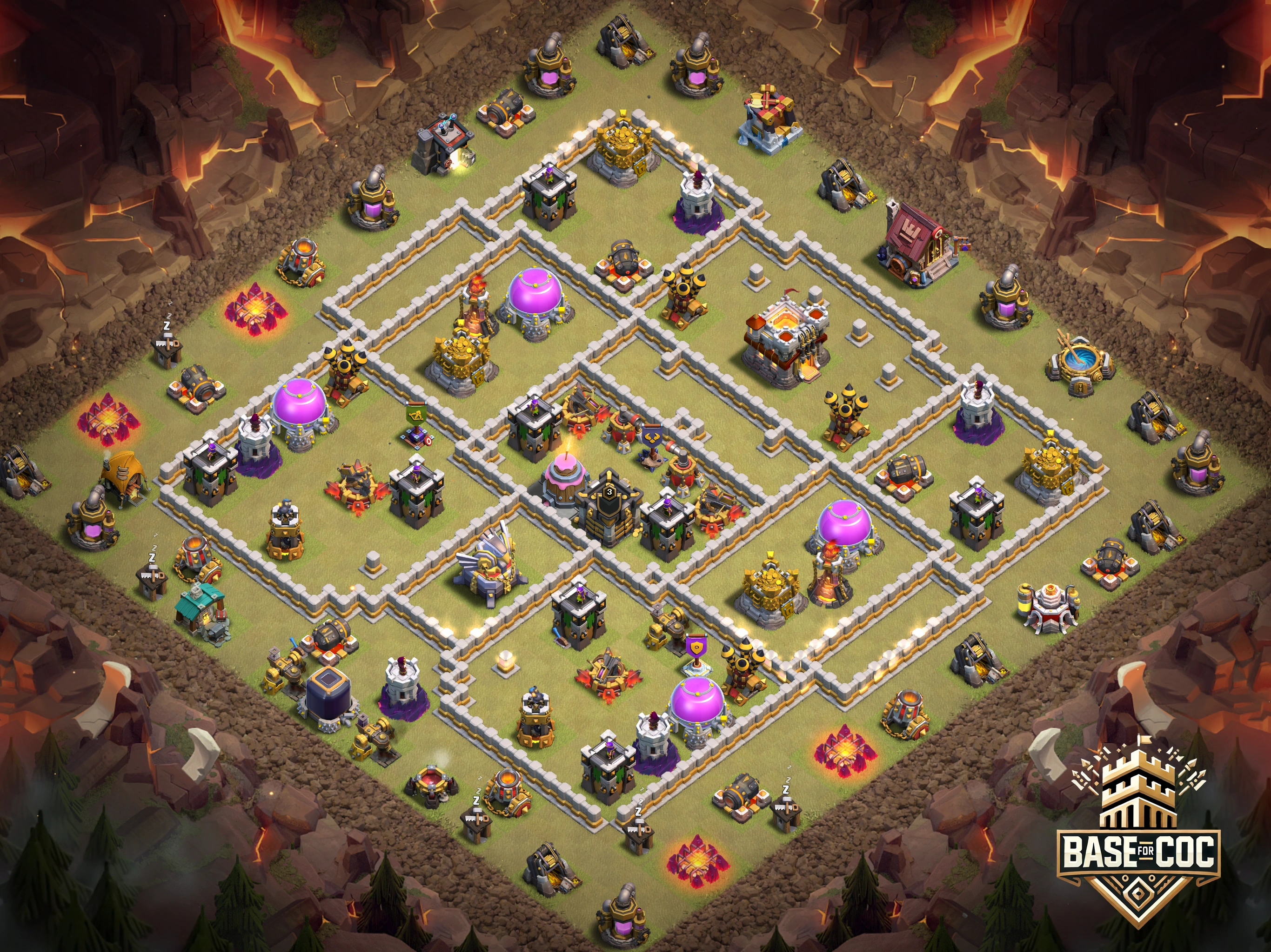 Cake-a-Pult Core Base