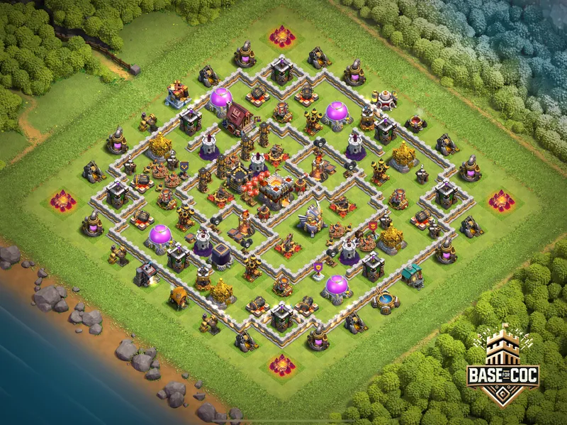 Ring Fortress trap view