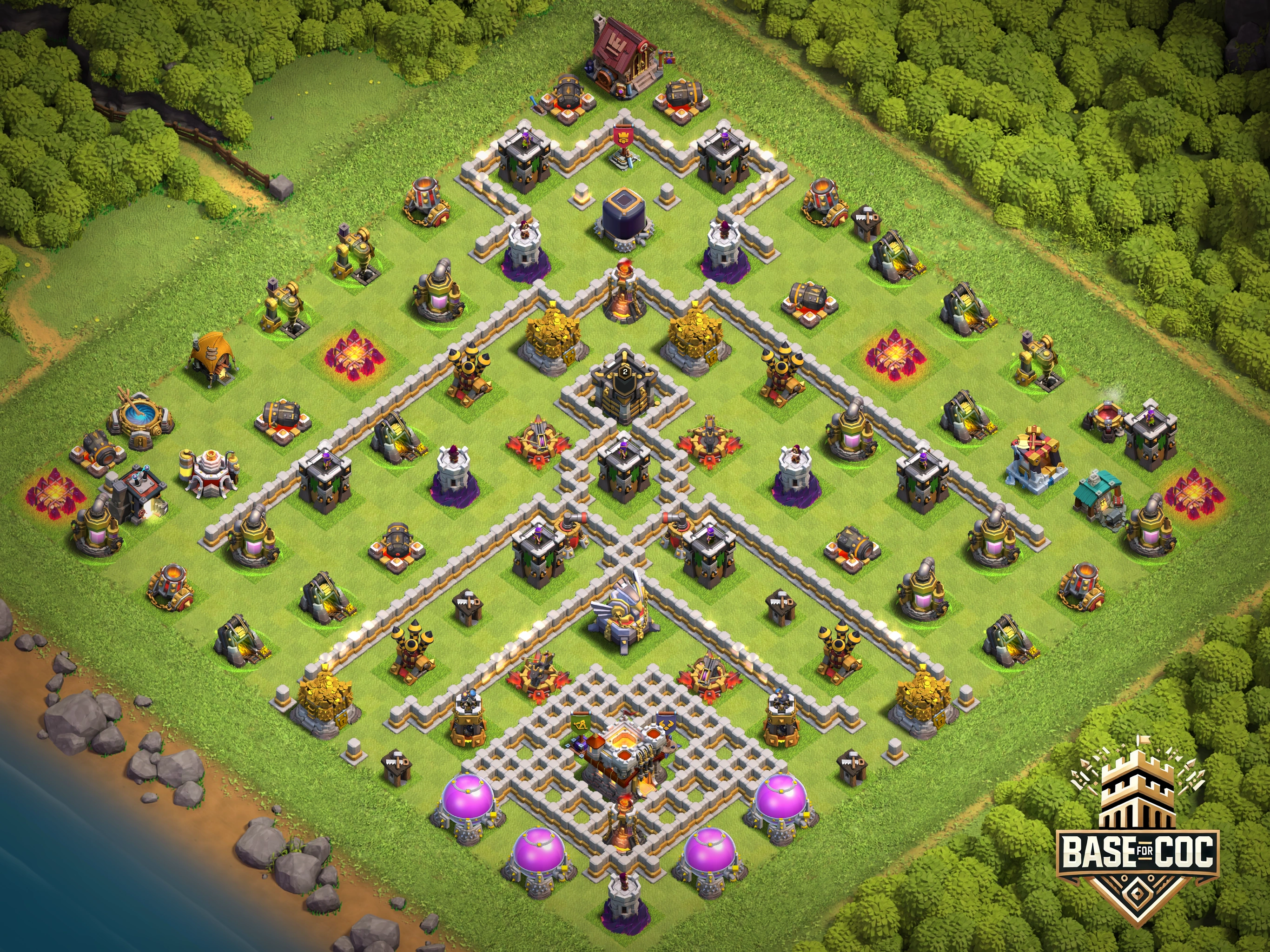 BEST Anti Air Base (TH11)