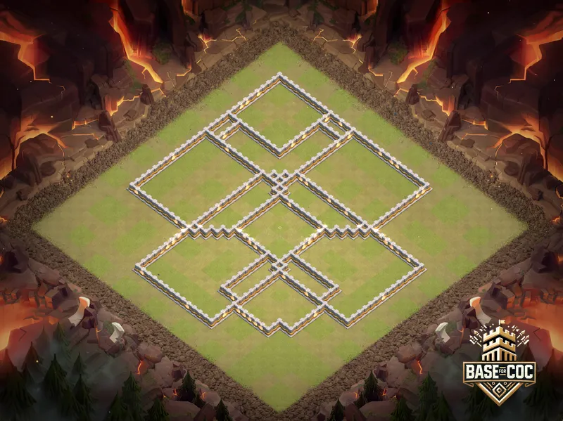 Corner Fortress wall view