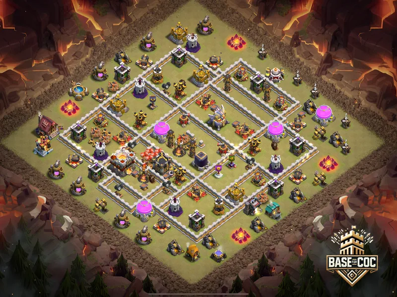 Inferno Palace trap view