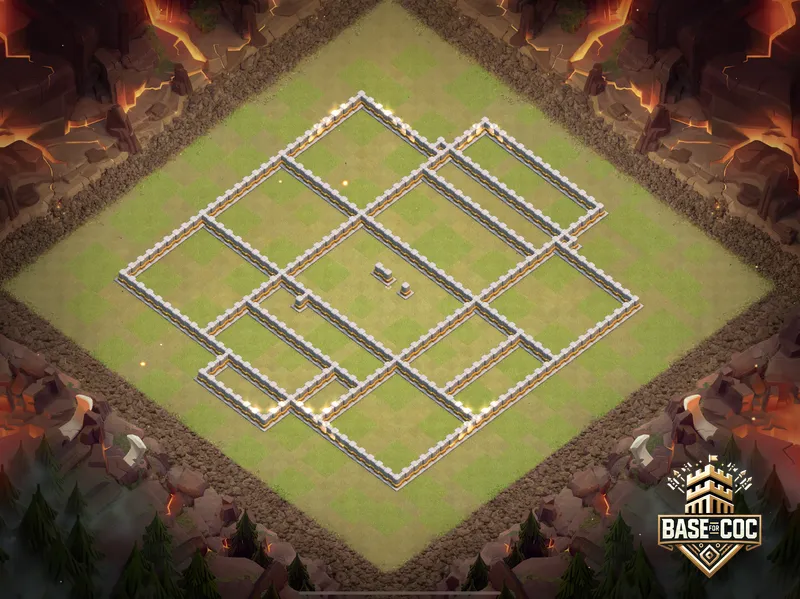 Inferno Palace wall view