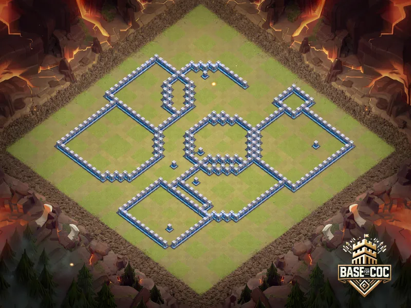 X-Bow Island wall view