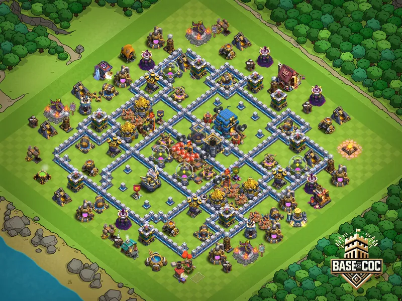 Trap Loaded Defense trap view