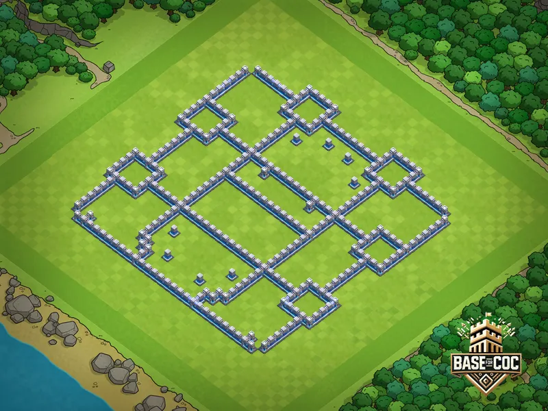 Trap Loaded Defense wall view