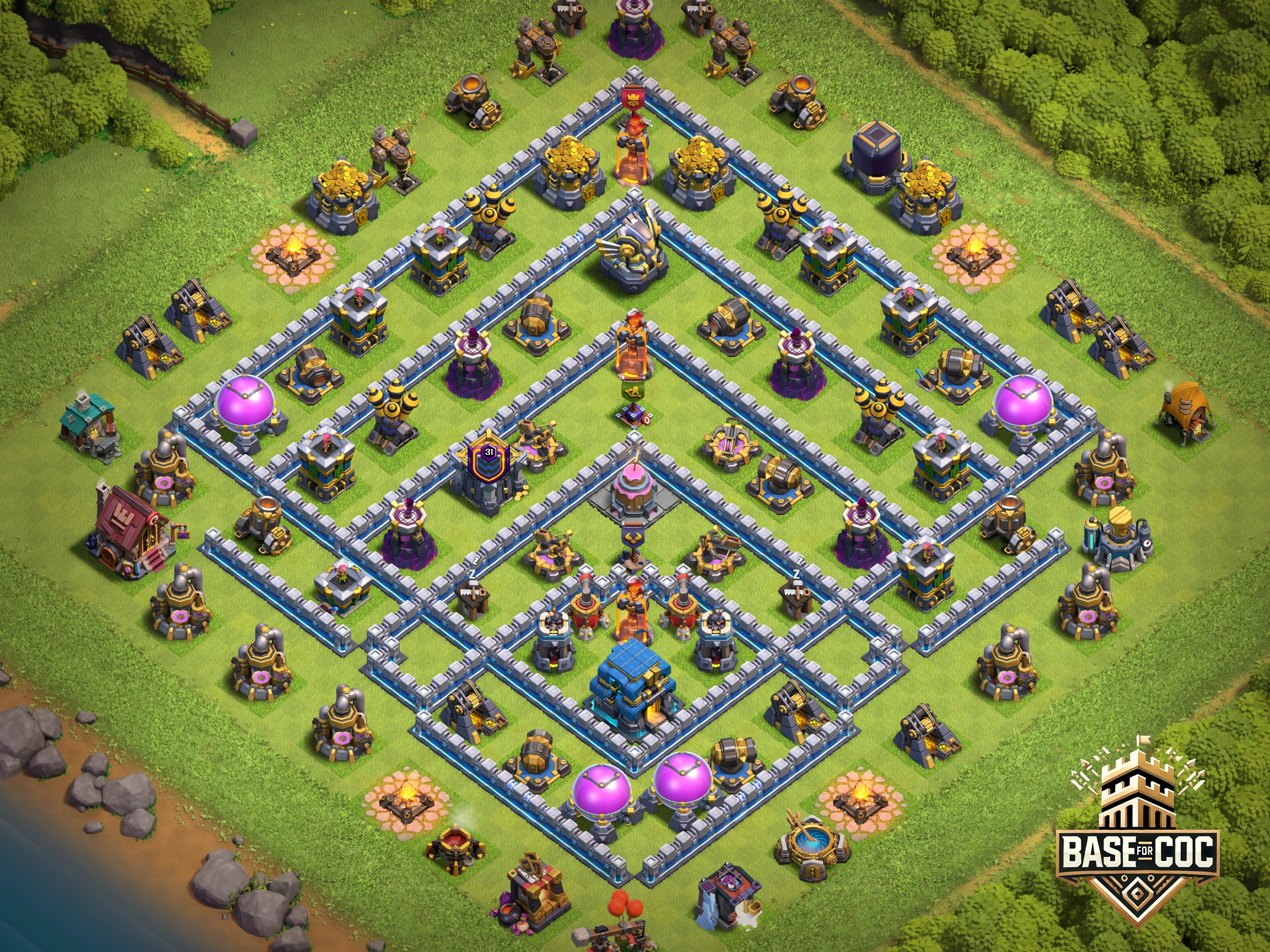 TH12 Trophy Base #1