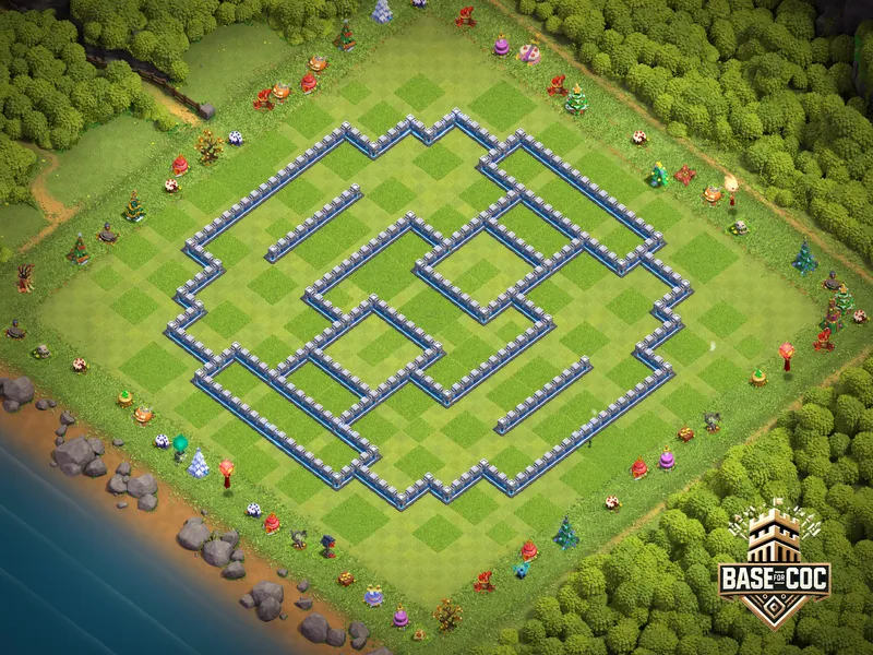 Infernal Maze wall view