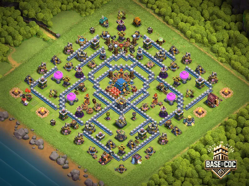 Diamond Ringed Core trap view