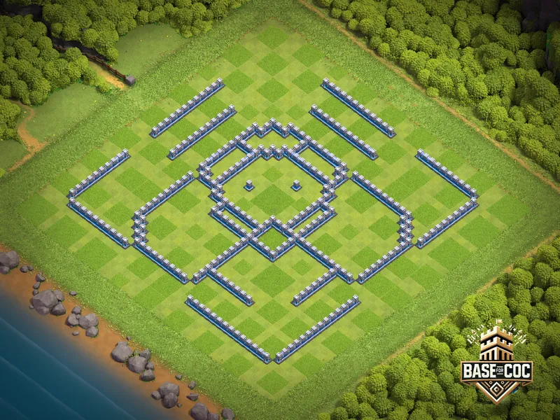 Diamond Ringed Core wall view