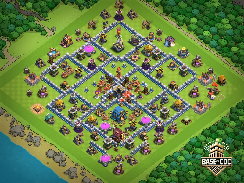 Multi Inferno Island trap view