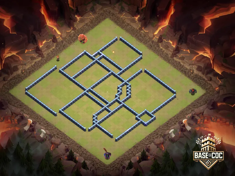 Eagle Lockdown wall view