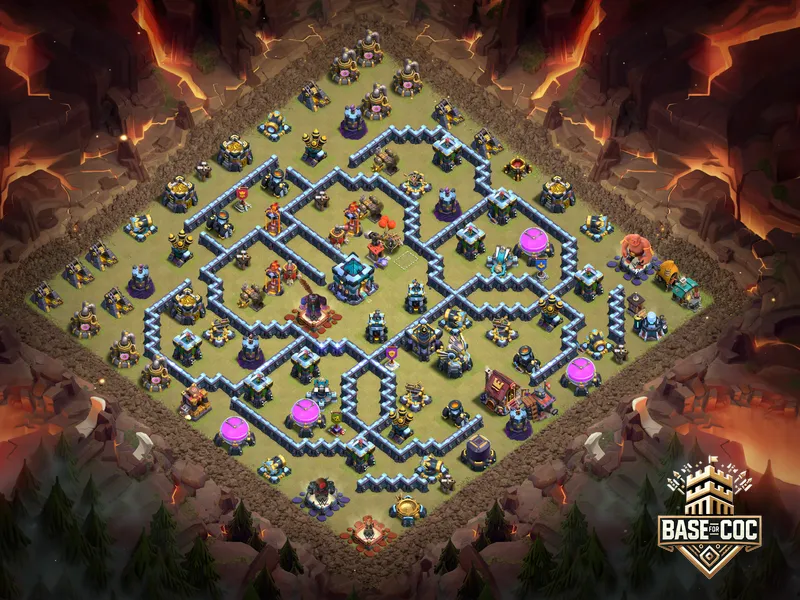 Strongest TH13 Base Layouts 2025!