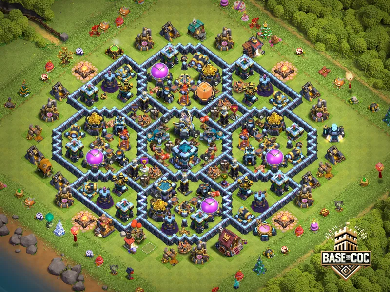 Old School Farm Ring trap view