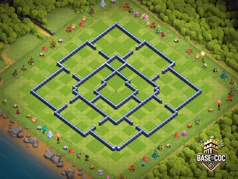 Ring Trap Farm wall view