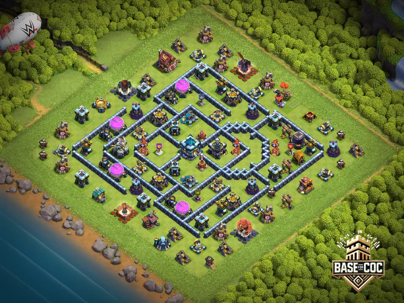 Strongest TH13 Base Layouts 2025!