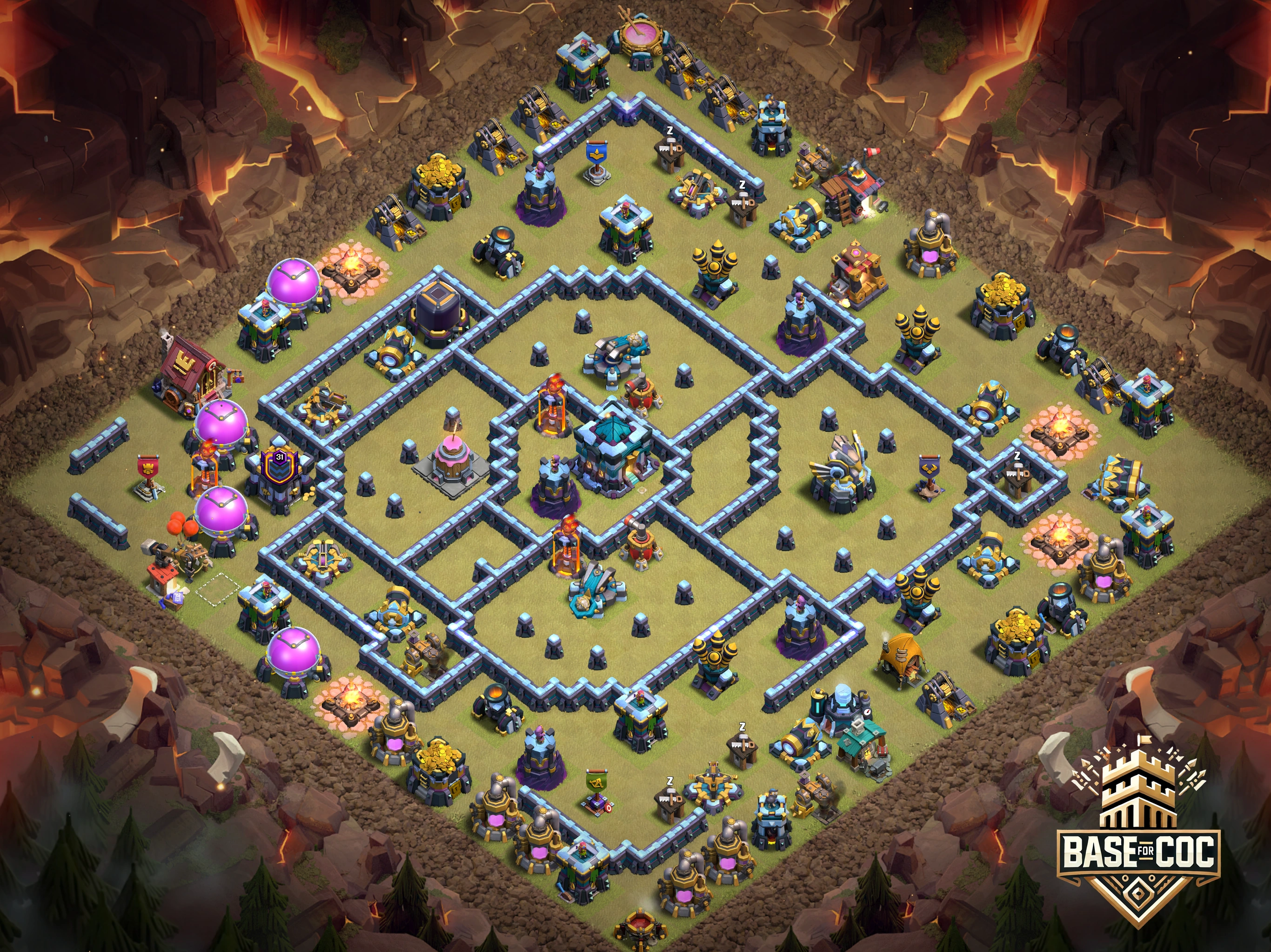 TH13 CWL Base #2