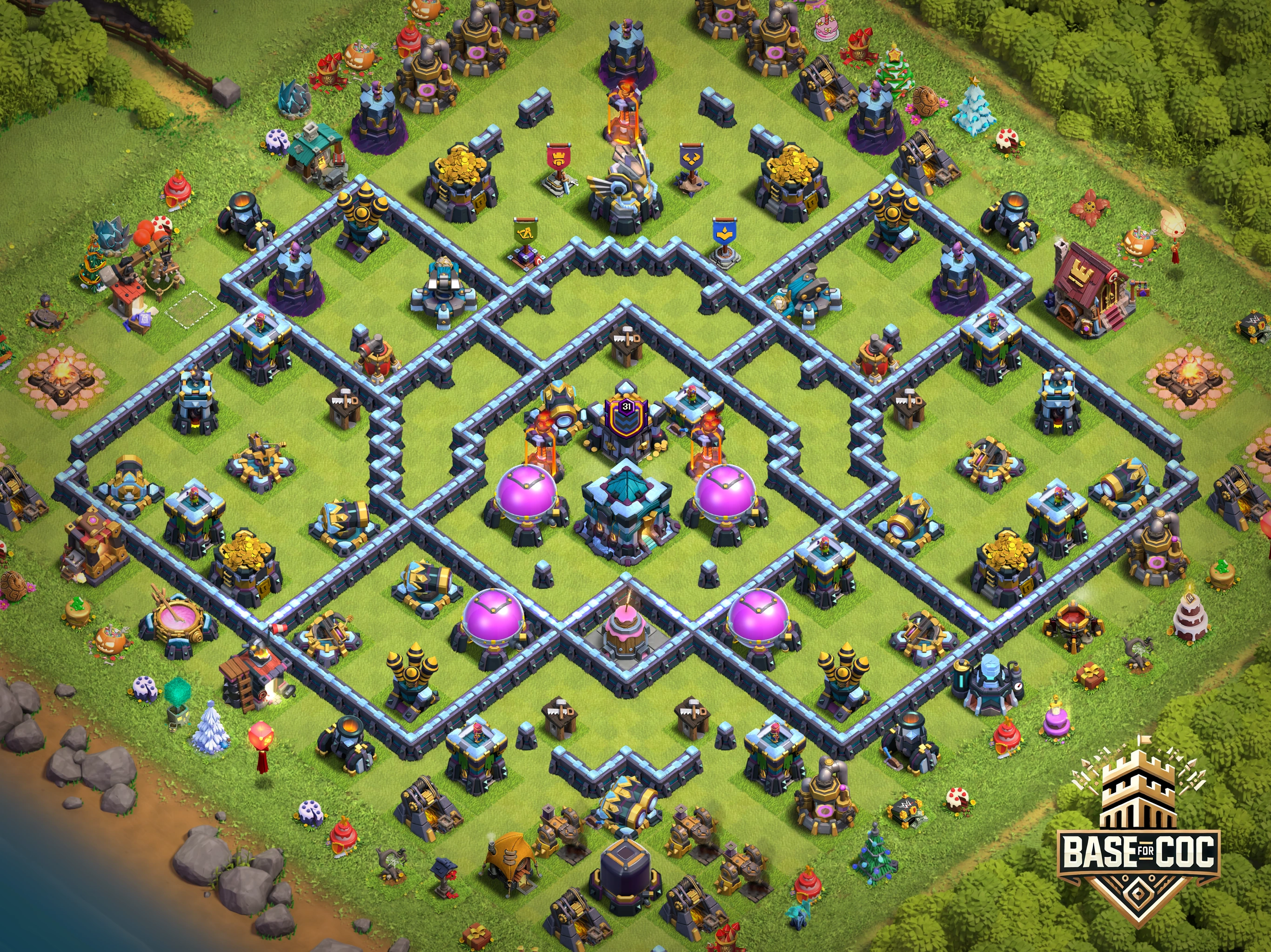 TH13 Trophy Base #1