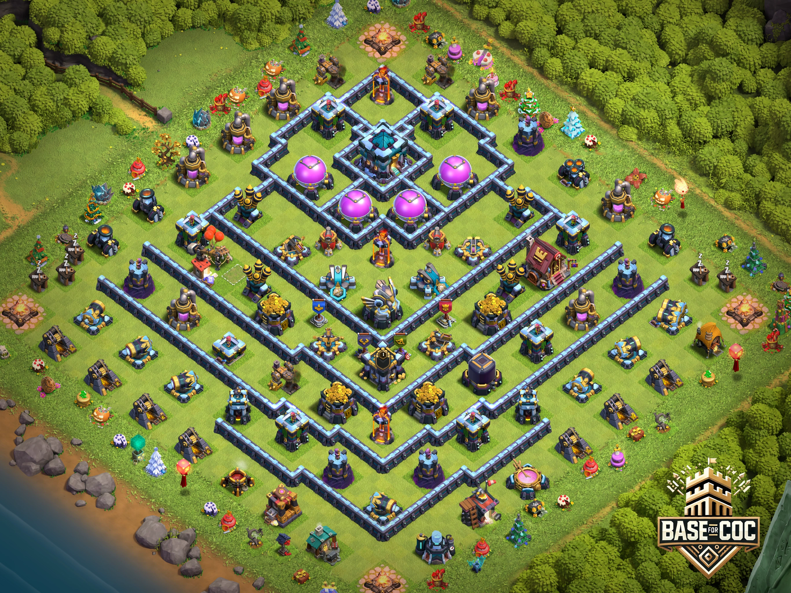 High Ranked Layout (TH13)