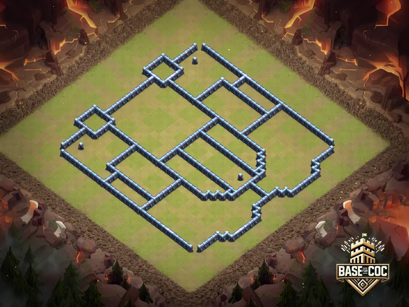 Box Trap Fortress wall view