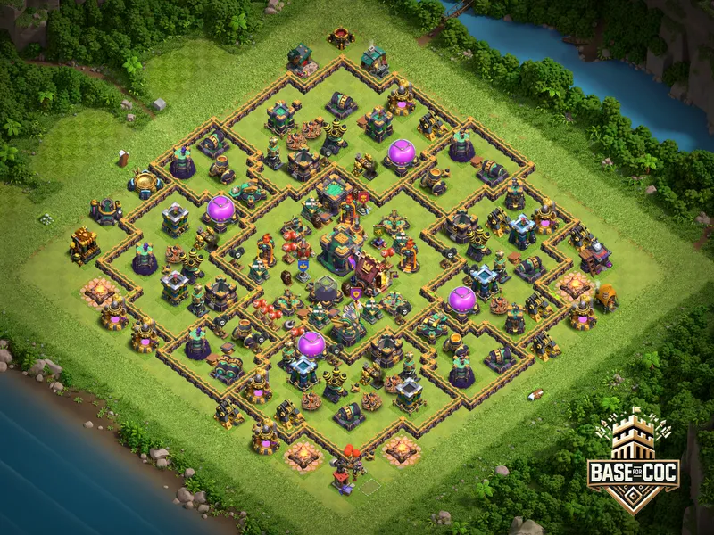 Golden Ring trap view