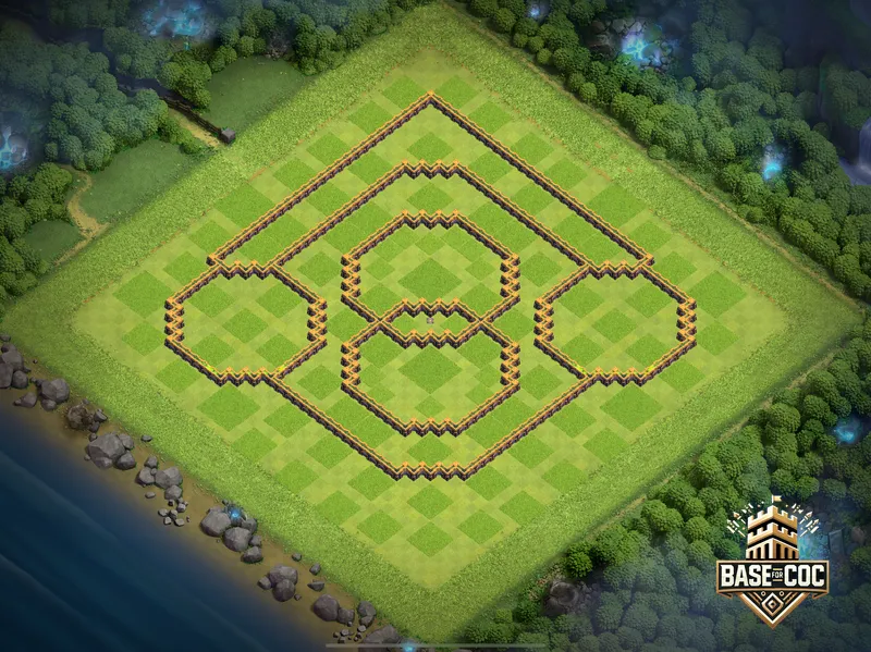 Tropical Split wall view