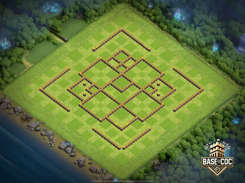 Stortage Corner Field wall view