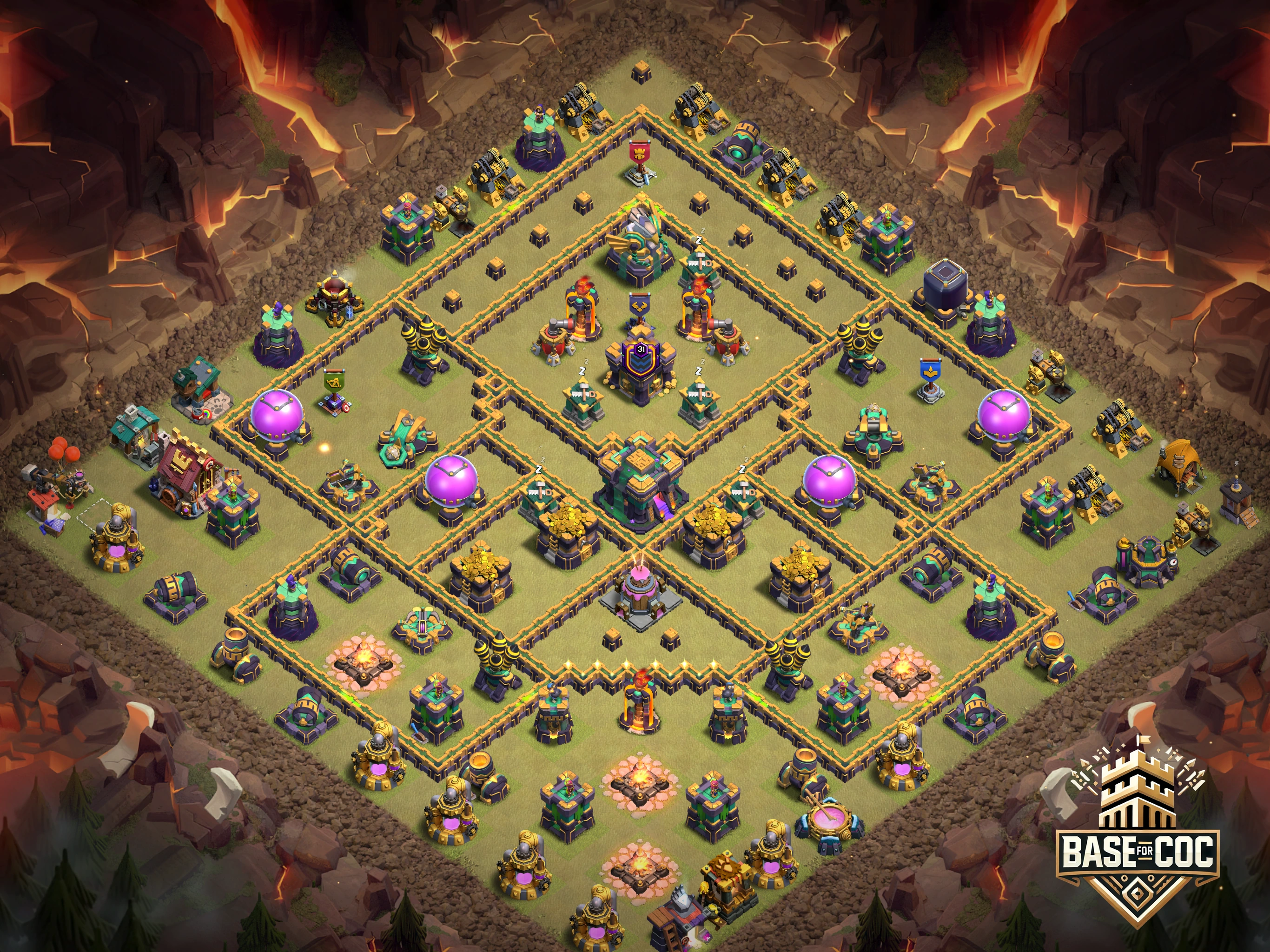 TH14 CWL Base #1
