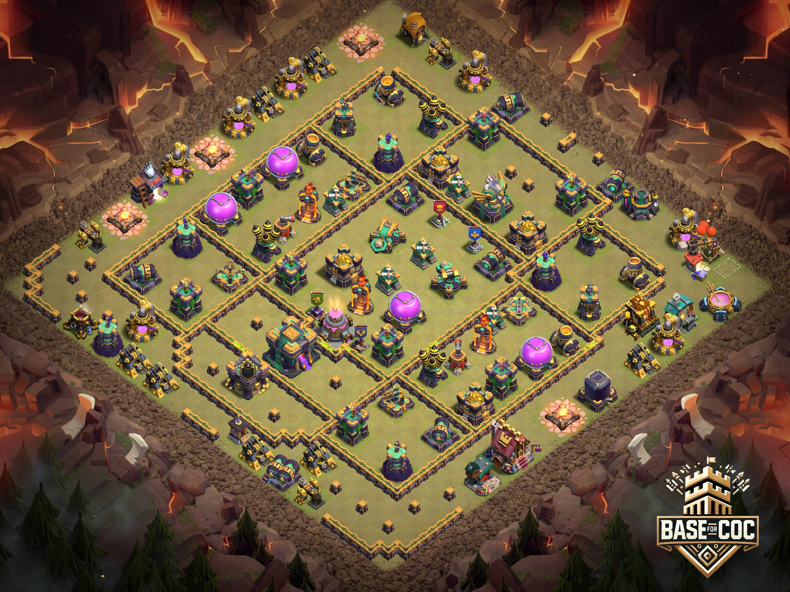 Anti 3 Star Cake-a-Pult Core Base