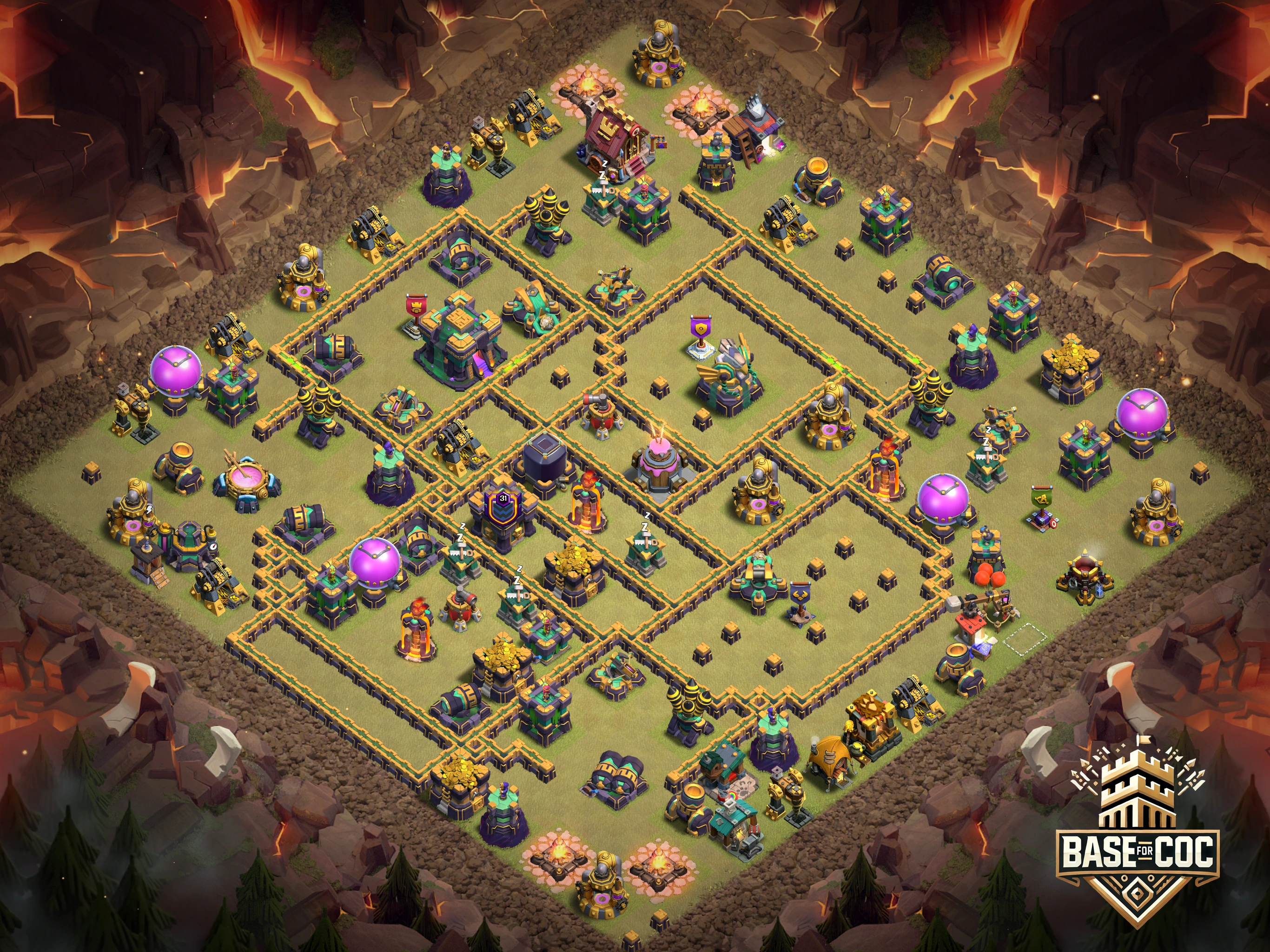 Anti 3 Star Crafted Cake-a-Pult Base