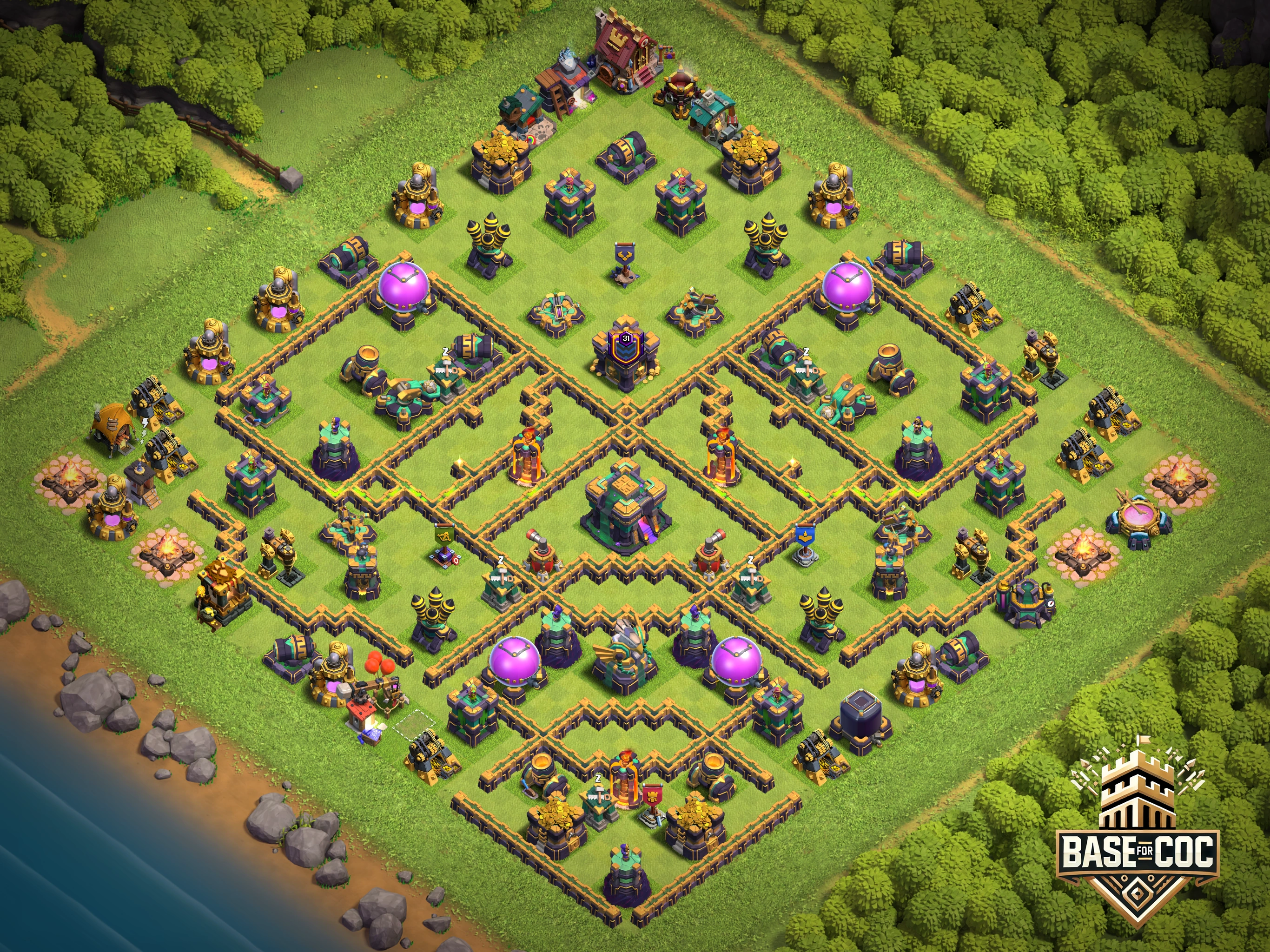 Anti 2 Star Island Base